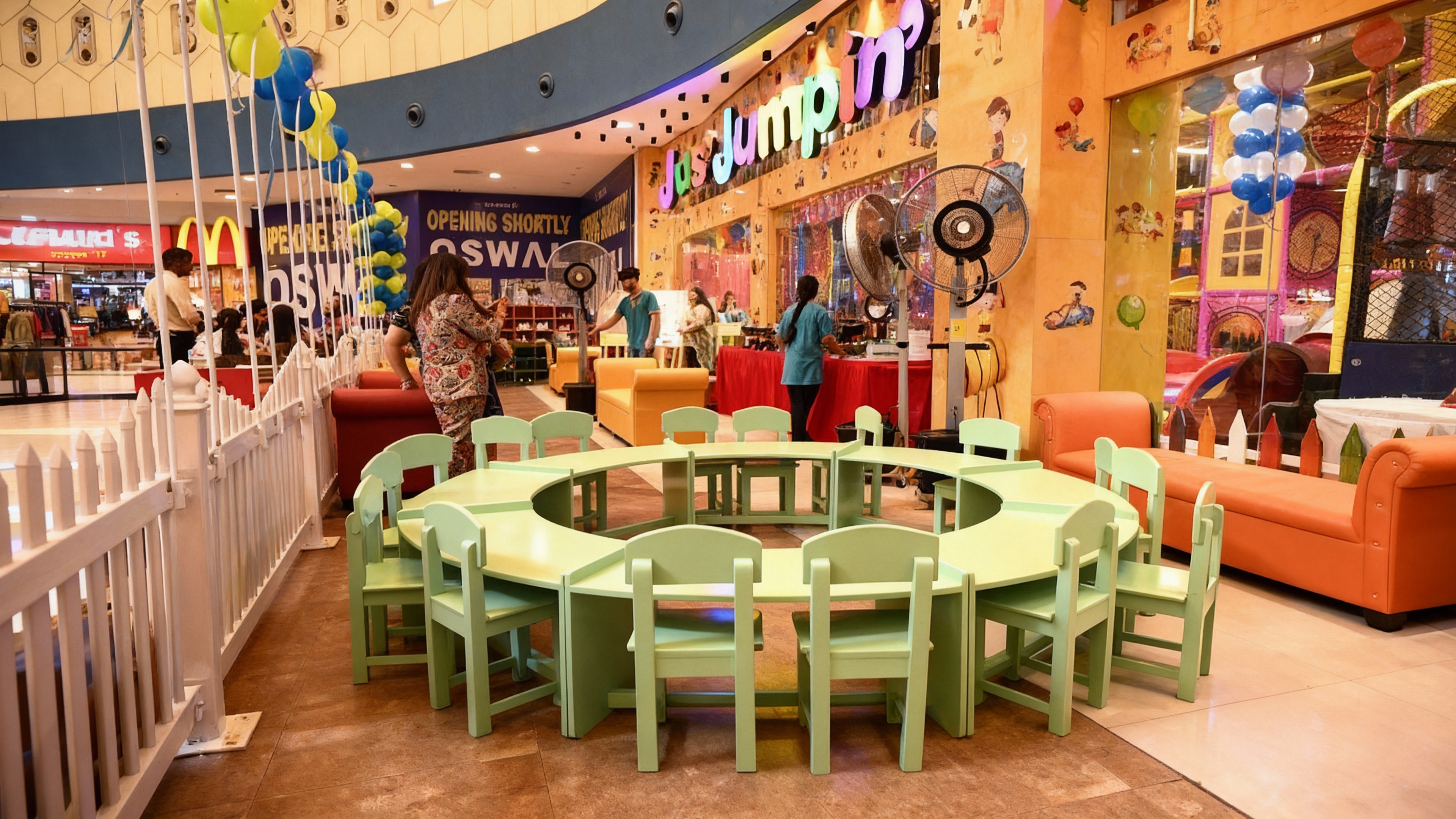 Dedicated Resting Zone For Parents