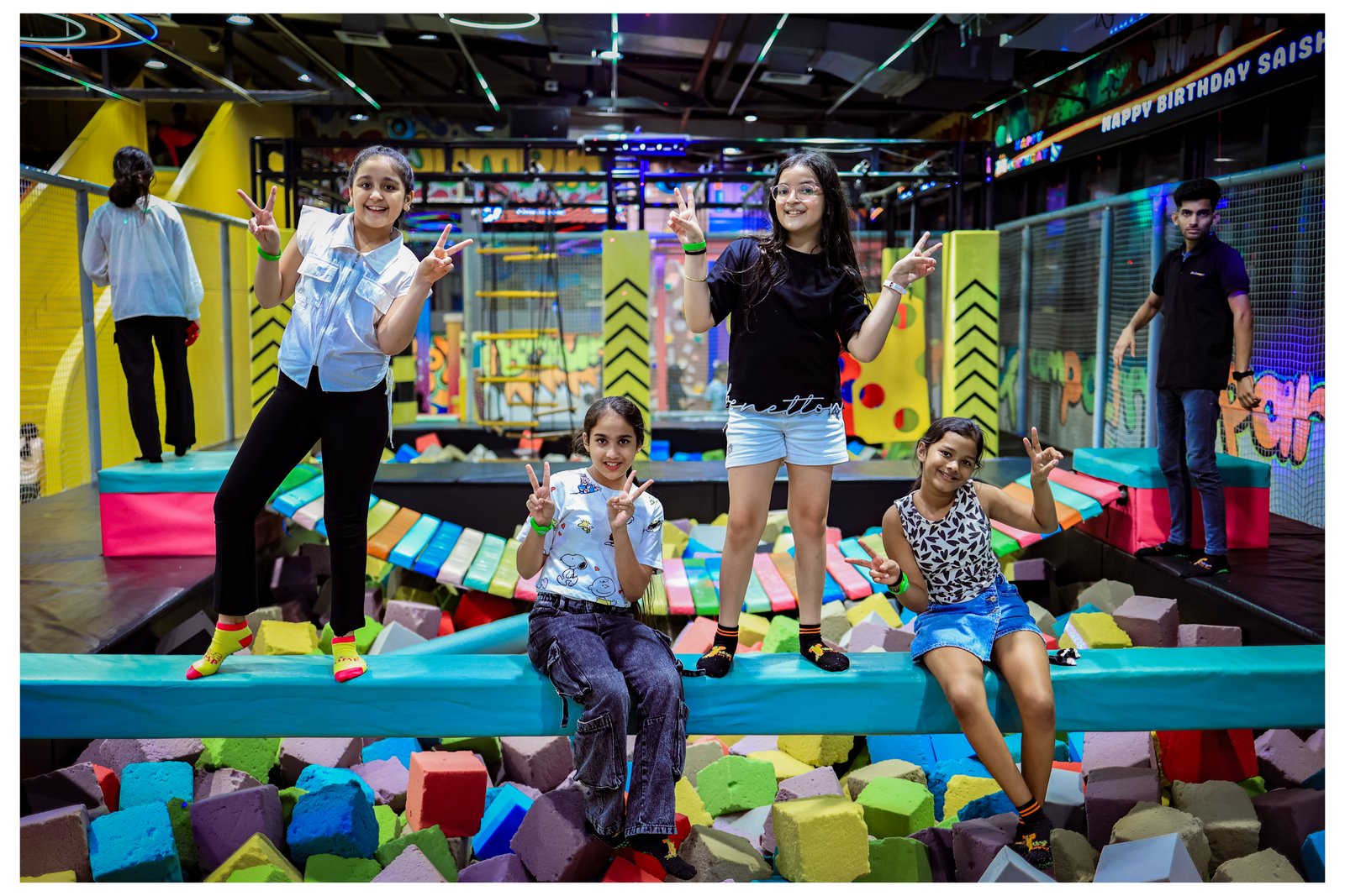 Foam Pit Birthday Adventure