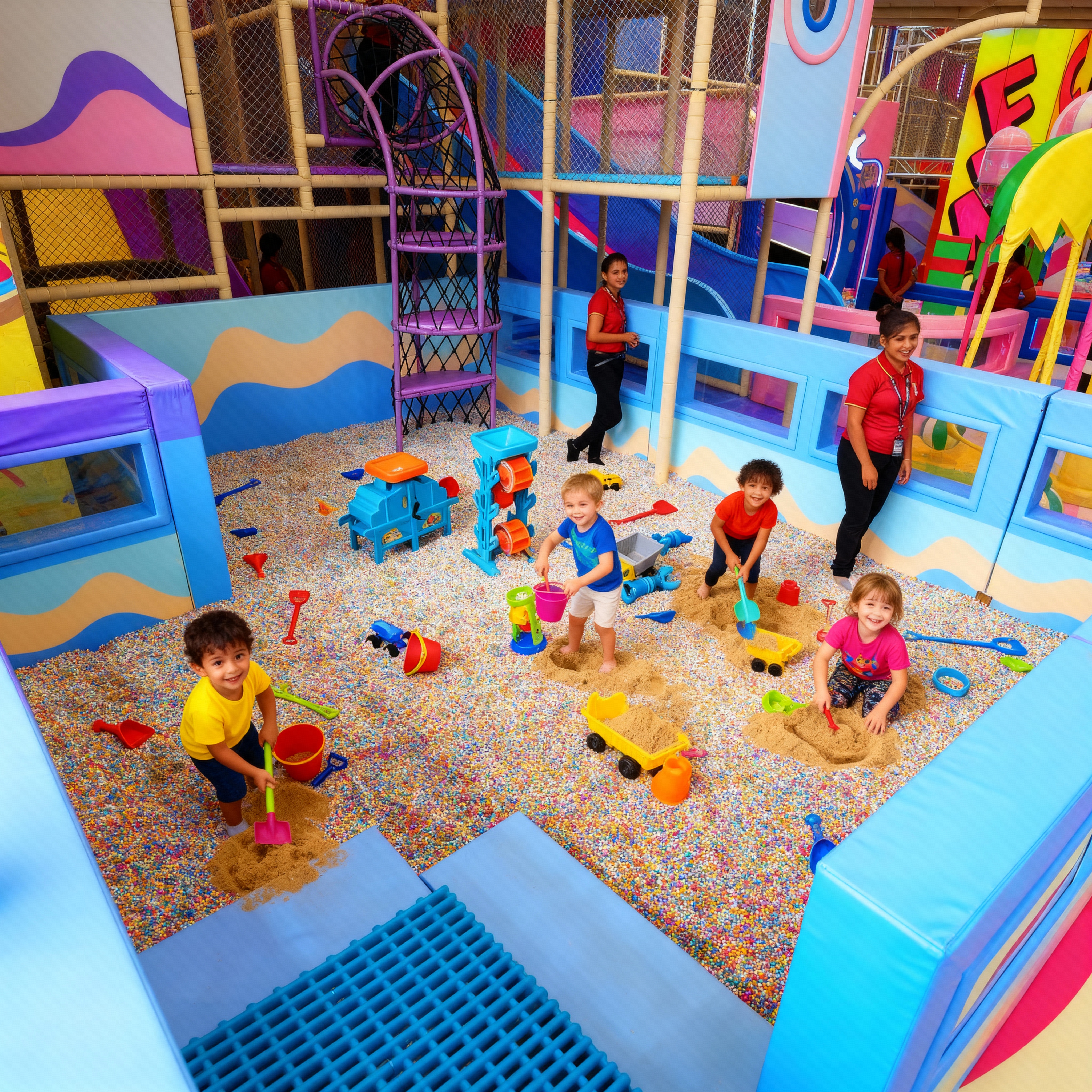 Sand Pit At Jus Jumpin Avani Mall