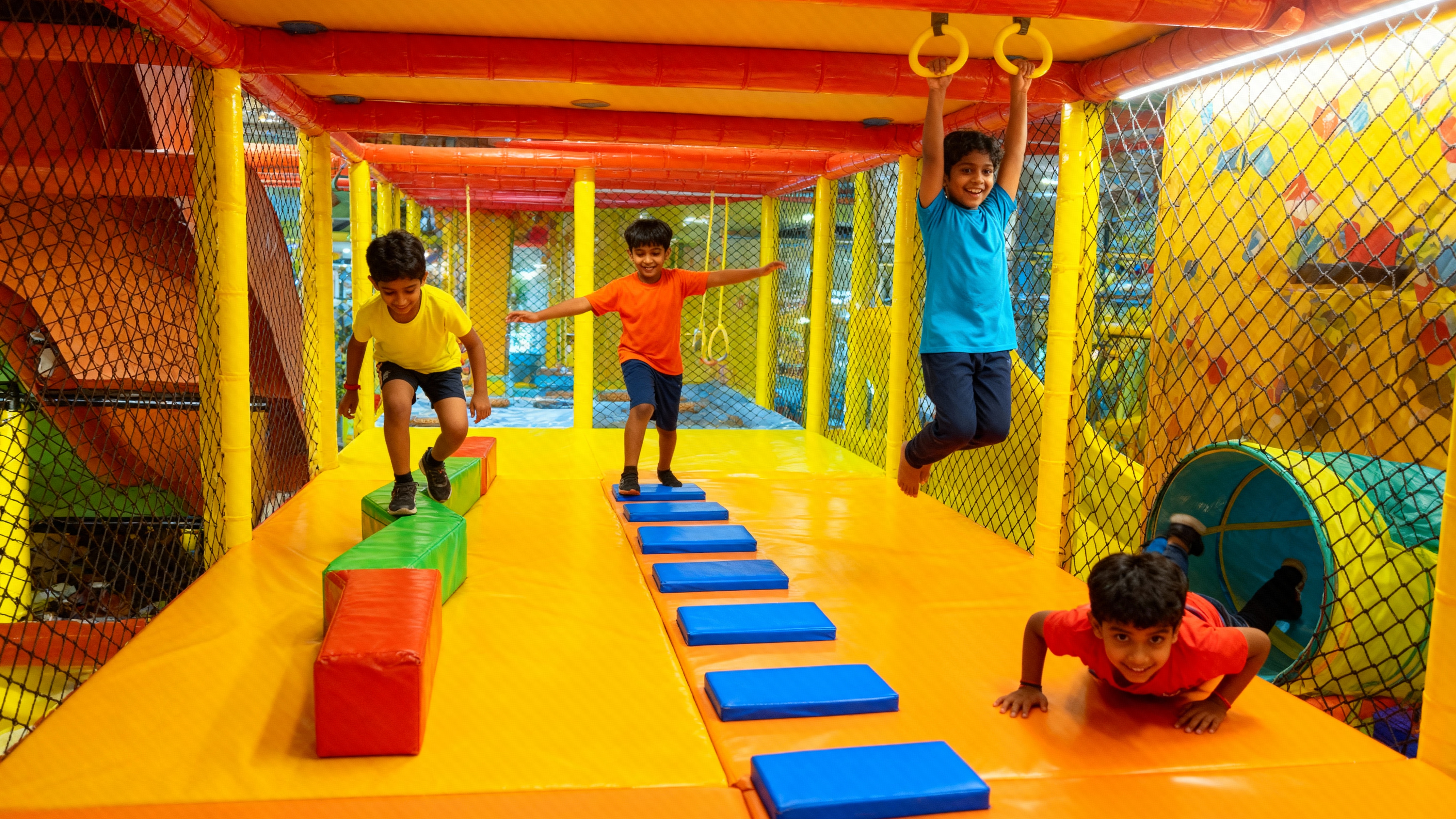 Obstacle Zone At Jus Jumpin Avani Mall