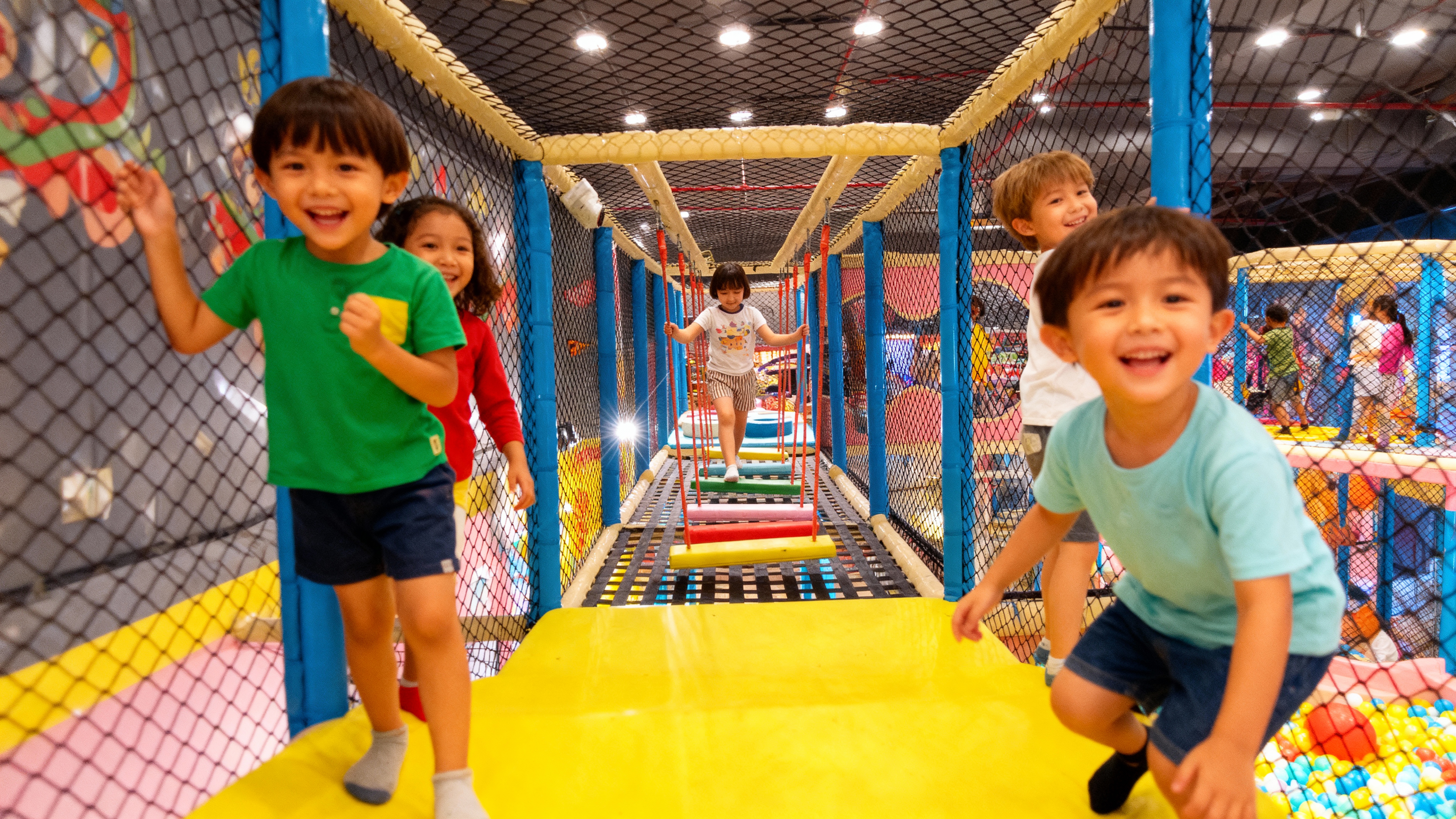 Pathways Area At Jus Jumpin Avani Mall