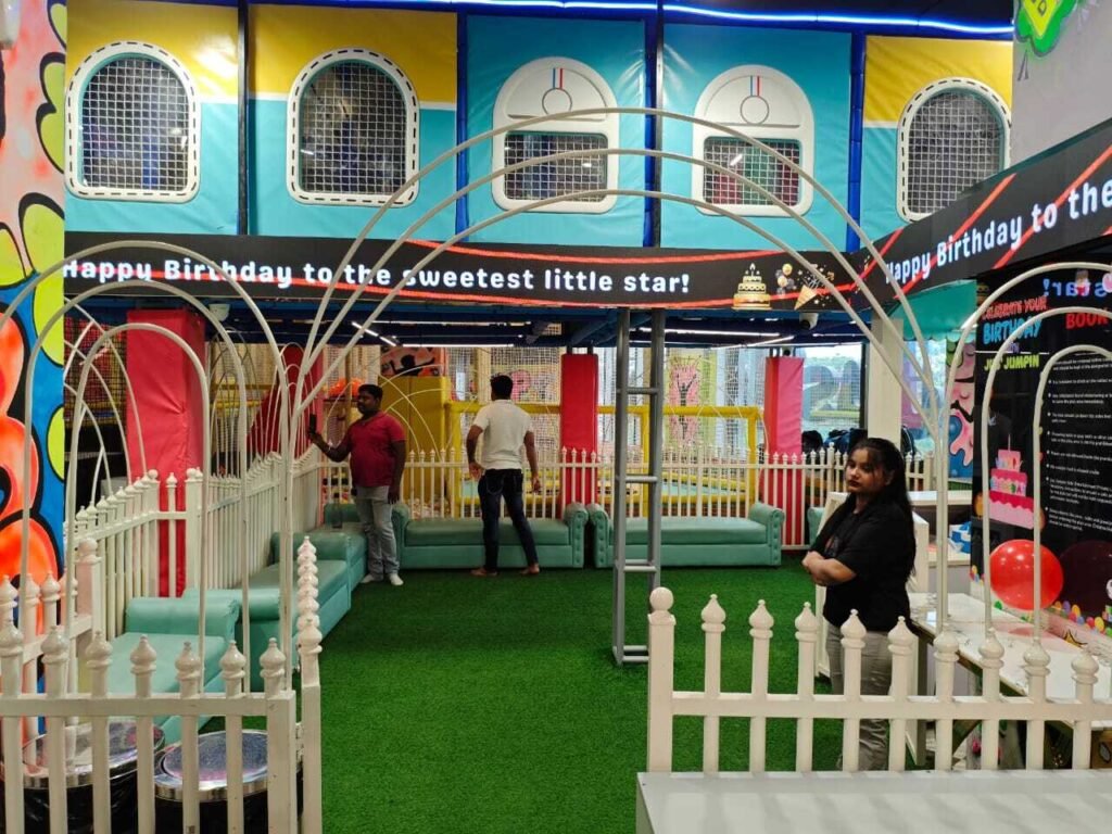 Indoor Play Area for Kids and Adults at Jus Jumpin Prabhatam Mall Dhanbad