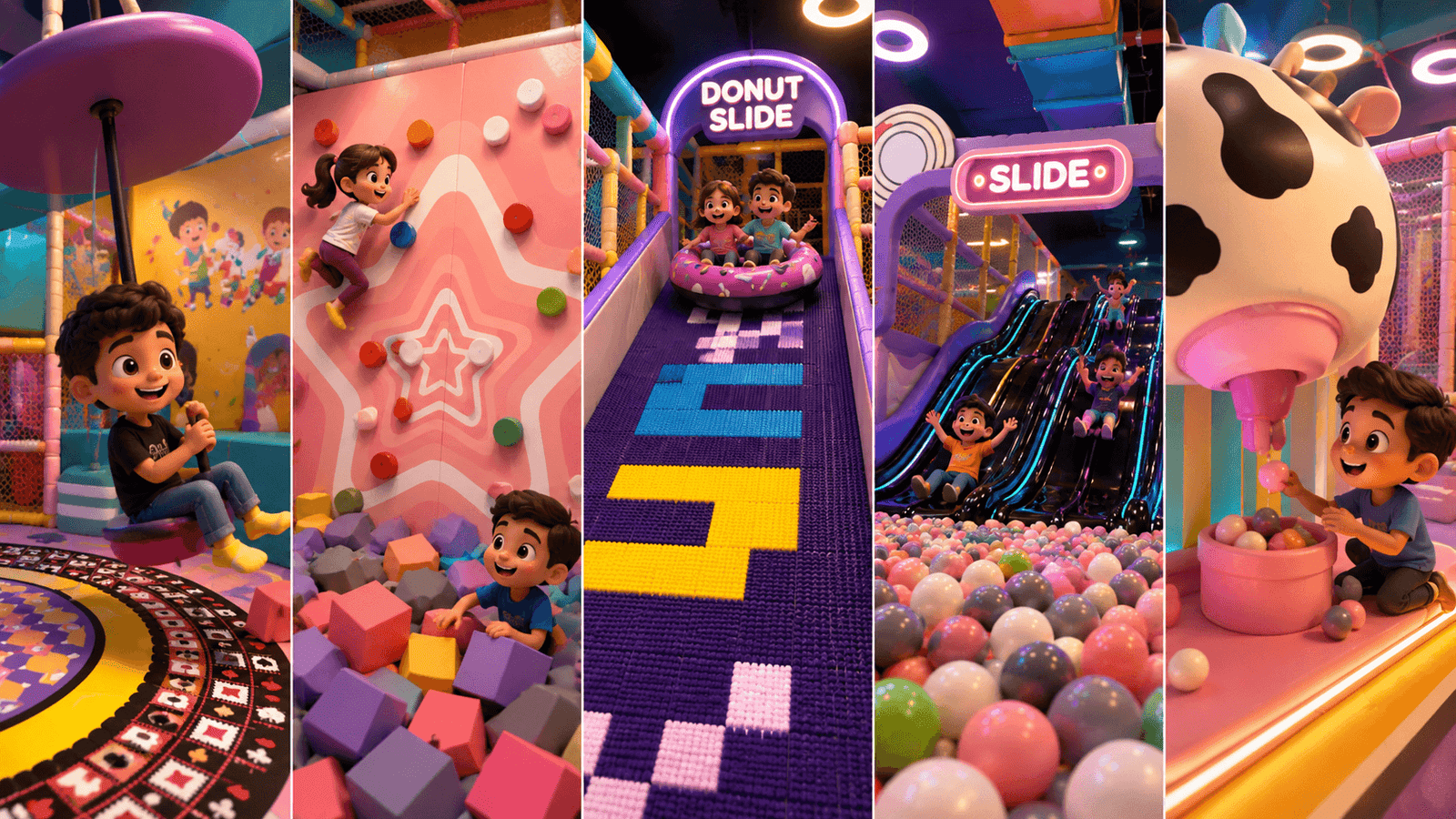 Kids play area Hyderabad DSL Virtue Mall