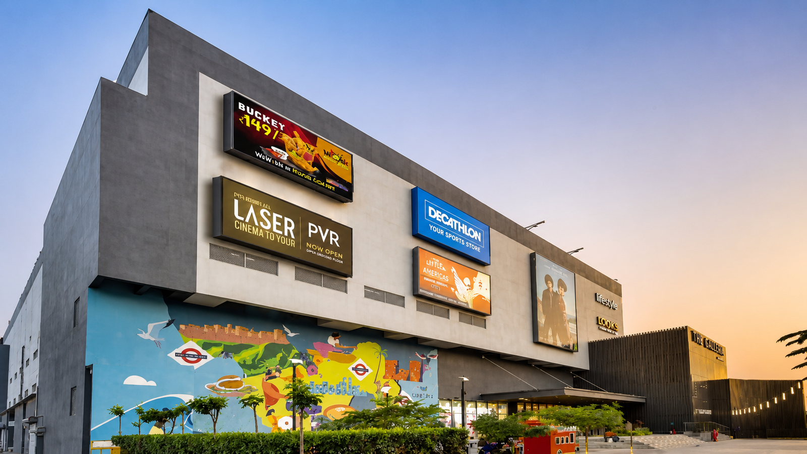 Kids play zone in Hyderabad