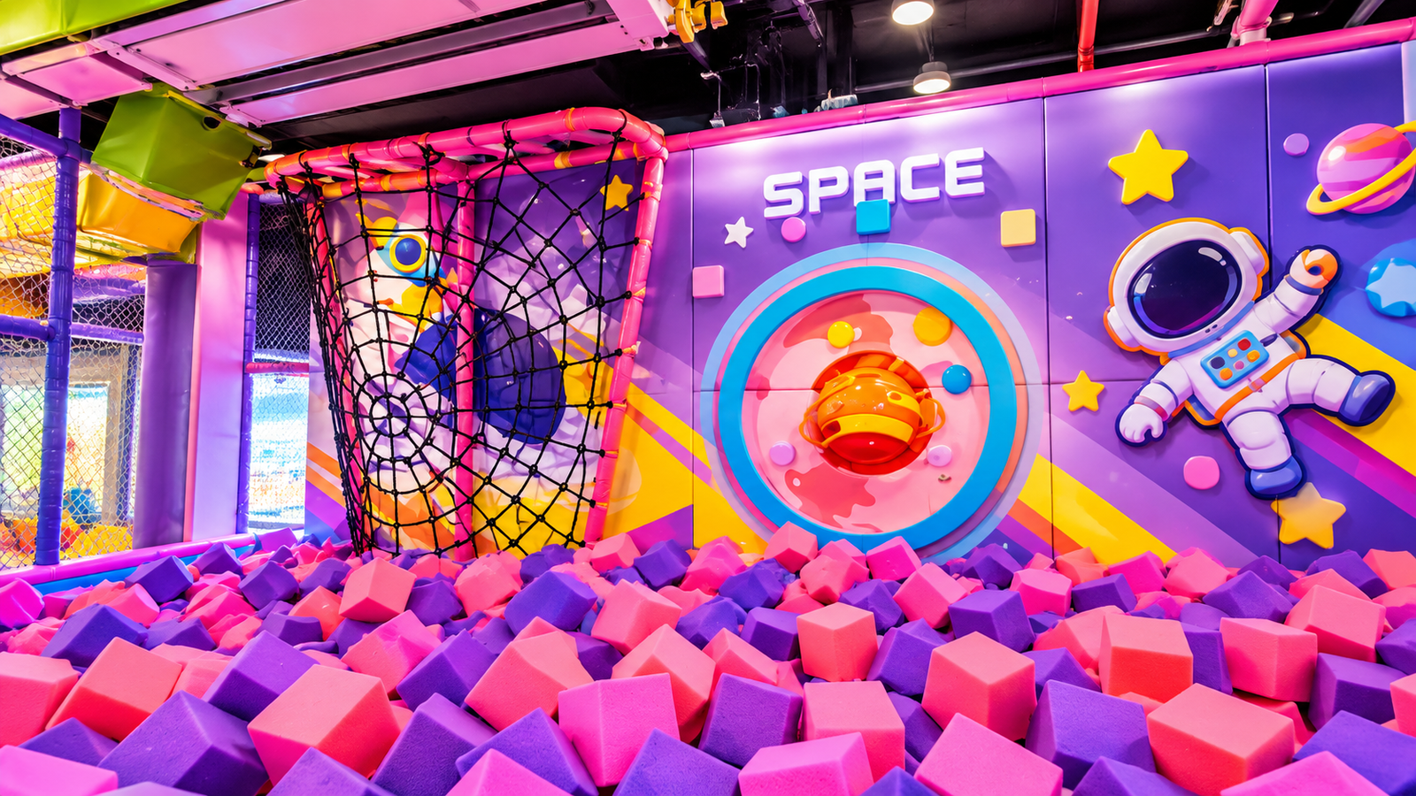 Net Climb activity AMR Planet Mall